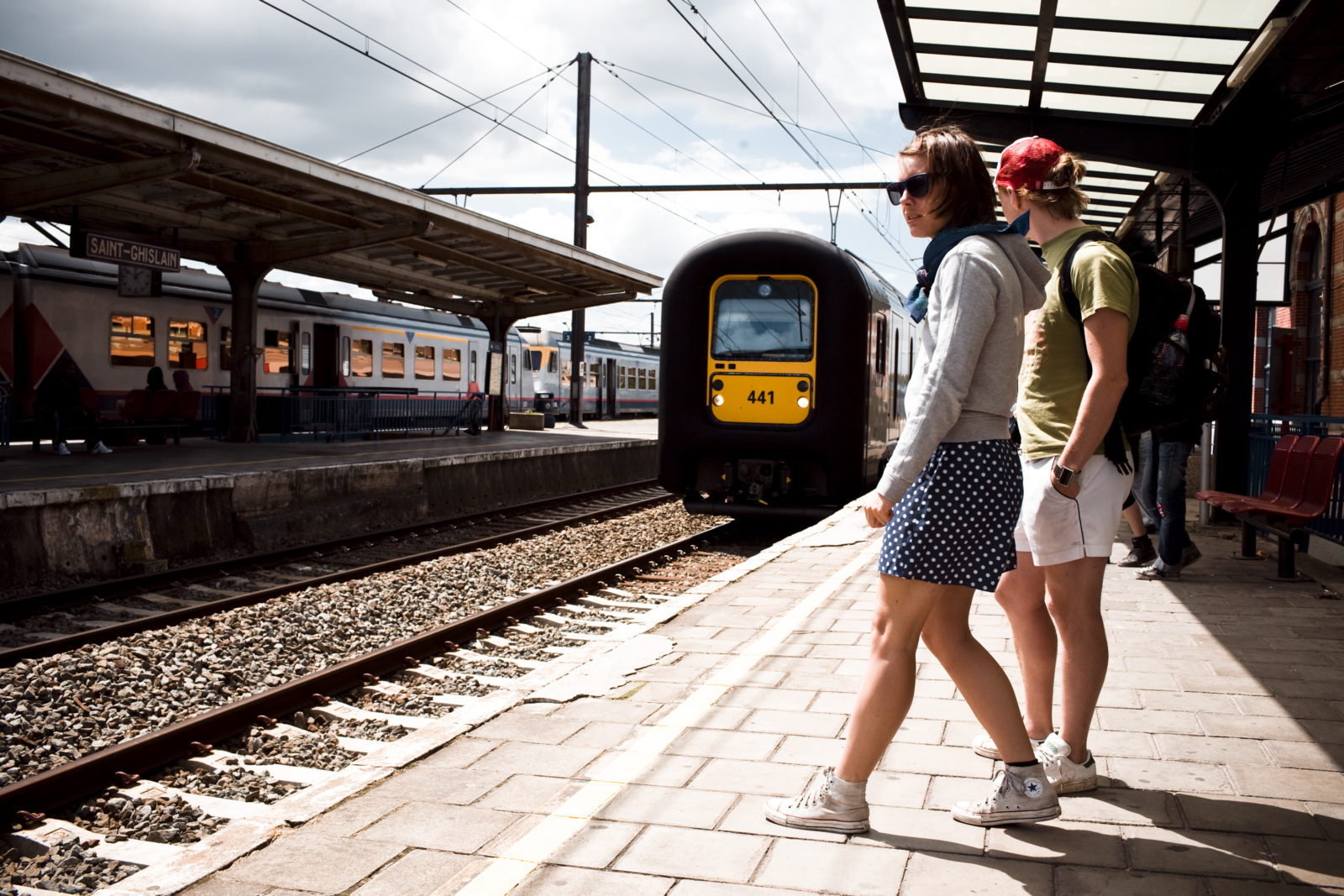 By train